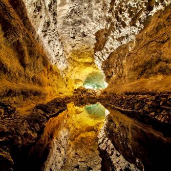 Ausflug nach Timanfaya, Jameos del Agua und Cueva de los Verdes