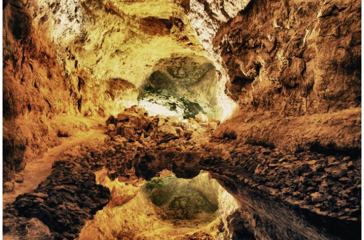 Ausflug nach Timanfaya, Jameos del Agua und Cueva de los Verdes