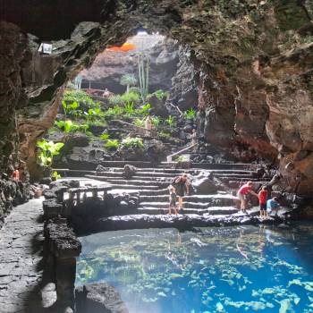 Ausflug nach Timanfaya, Jameos del Agua und Cueva de los Verdes