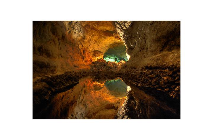 Ausflug nach Timanfaya, Jameos del Agua, Cueva de los Verdes und Mirador del Rio
